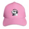 Cute otter music lover Baseball Cap fishing hat luxury caps Luxury Cap Wild Ball Hat Designer Unisex Womens