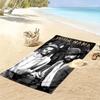 Name Custom Terence Hill and Bud Spencer Print Beach Towel, Large Soft Quick Dry Towel for Beach Camping Swimming