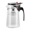 Clear Glass Teapot Kettle Coffee Pot with Strainer Heat Resistant Tea Cup for Loose Leaf
