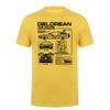 Back To The Future Delorean Schematic Tshirt Print Tshirt Unisex Cotton T Shirt Summer Hip Hop Tees Dz241