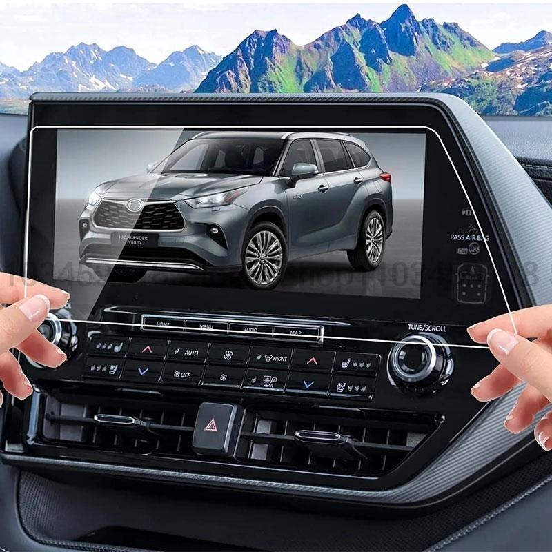 Защитное стекло экрана для Toyota Highlander 12,3 дюйма Автомобильная GPS-навигация Защита от царапин