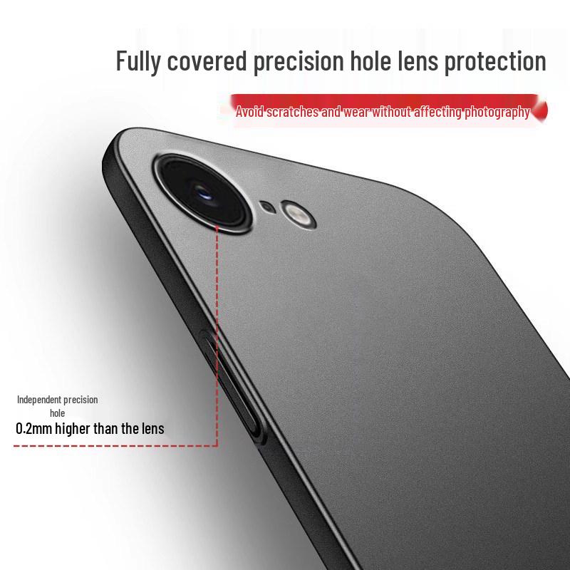 Ультратонкий матовый ударопрочный чехол для iPhone 17E