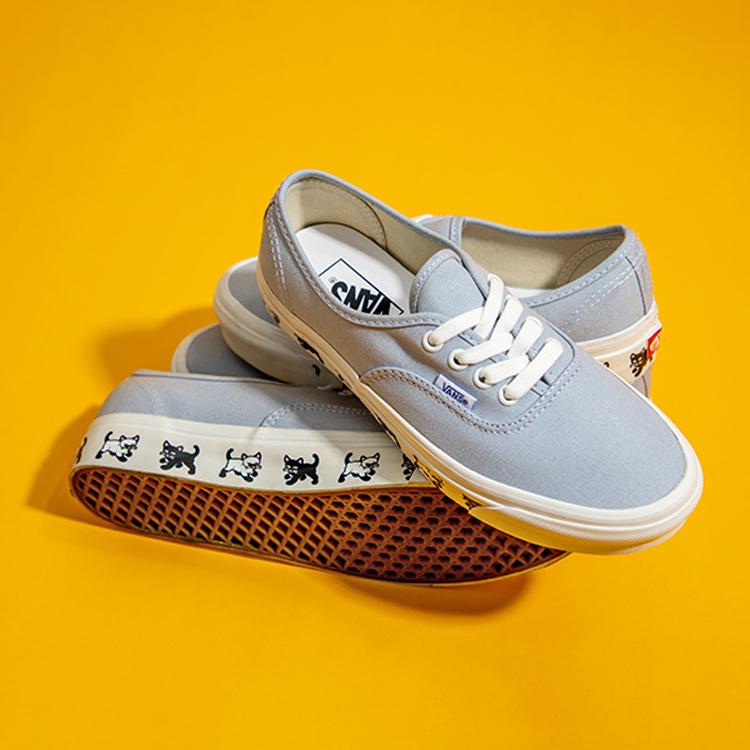 Vans Кроссовки унисекс Authentic 44 DX Best Friend серого цвета Grey-Dawn VN0A5KX4UNY