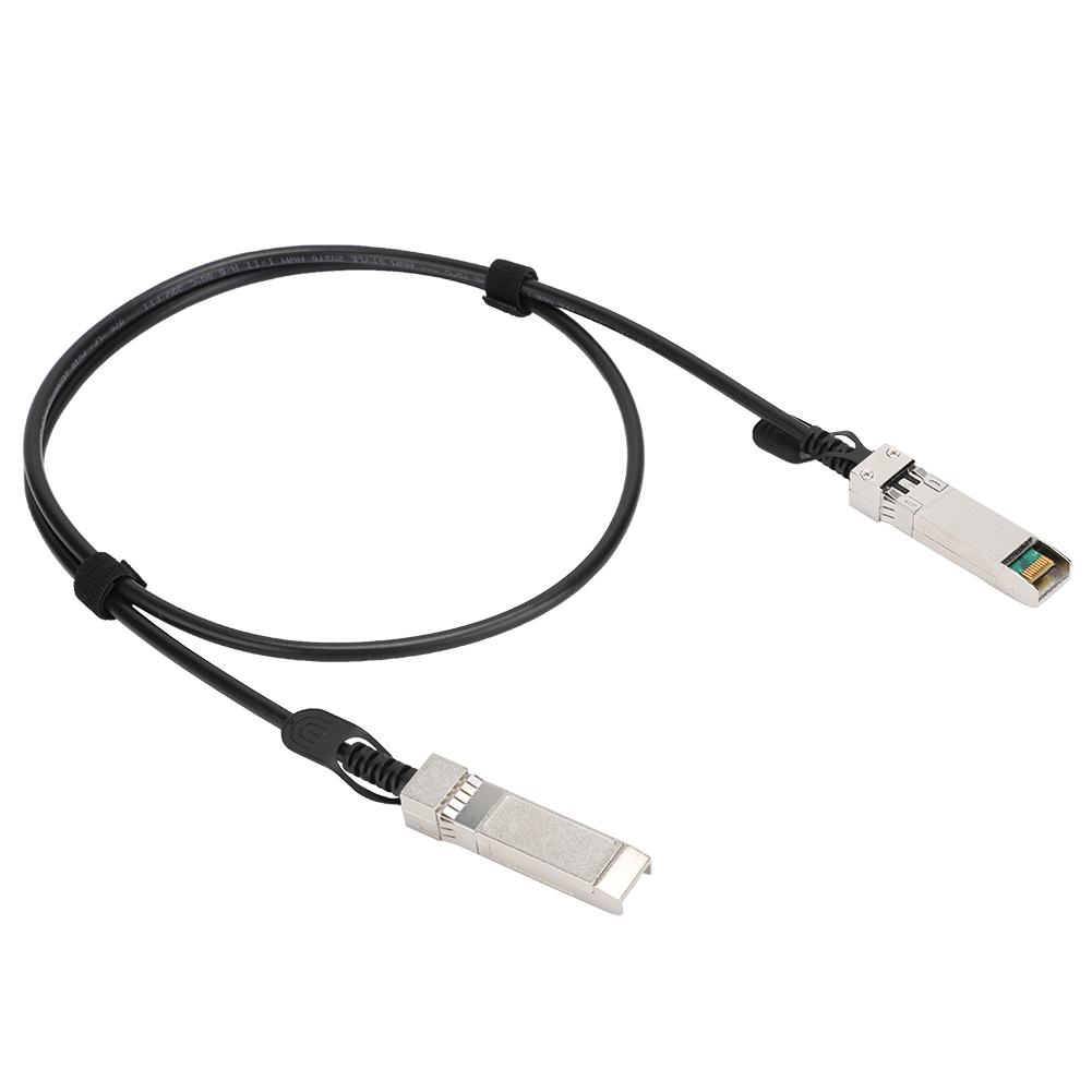 Кабель PVC SFP To SFP DAC 25 Гбит/с Черный Для Маршрутизаторов Межсетевых Экранов Сетевых Карт Трансиверов