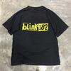 Blink-182 Рок-группа Короткий рукав ins Модный бренд Уличный панк Пара Оверсайз Свободная футболка Топ Футболка с принтом y2k топ женская одежда