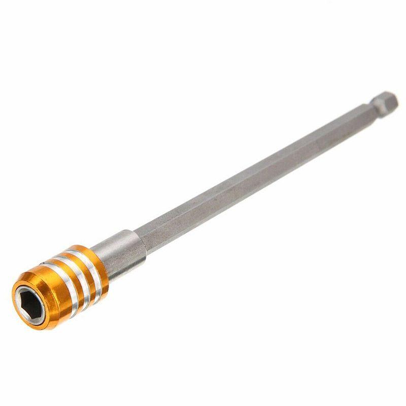 Durable 3piece Magnetic Screwdriver Extension Set With Quick Release Hex Shank Holders