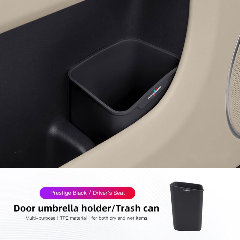 Silicone Car Door Storage Box Trash Can Multifunctional Auto Door Storage Bucket Umbrella Organizer Accessorie For BMW General