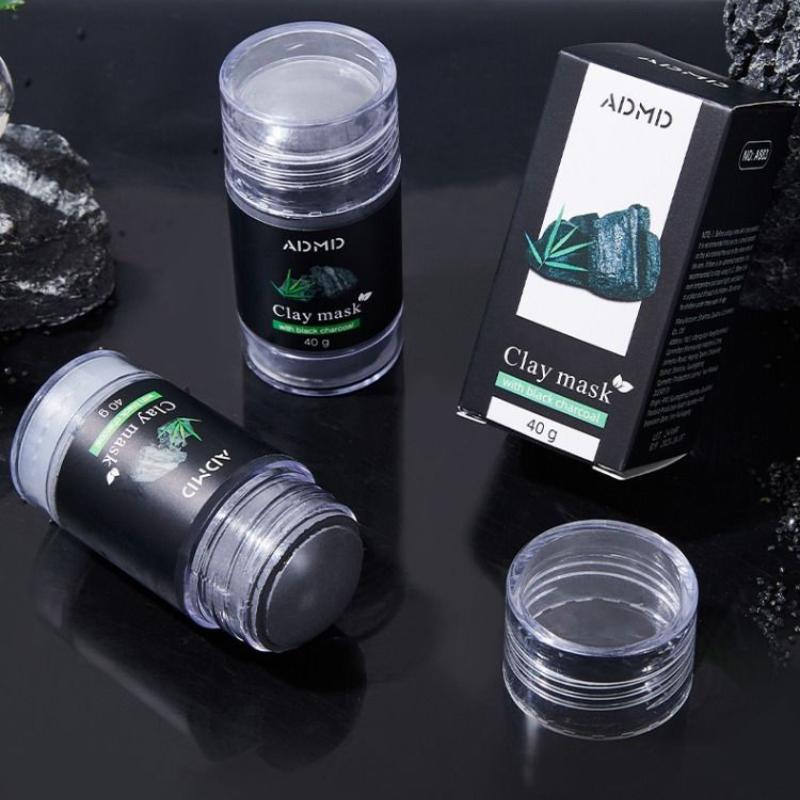 Грязевая маска с бамбуковым углем, очищающая, контролирующая жирность, грязевая маска, адсорбирующая, сужающая поры, очищающая грязевая маска