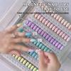 Nail Color Palette Magnetic Acrylic Color Card Book Nail Polish Glue Sample Display Tool Nail Wearing Style Sample Display Board