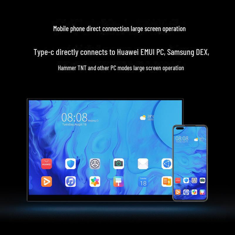 Spot 15.6" 4K портативный внешний дисплей для ноутбука, телефона, коммутатора, PS5