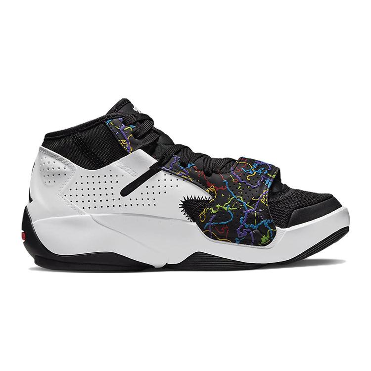 Jordan Zion 2 Noah Белый Черный Мультиколор GS DV1003-003