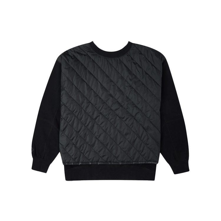 Converse Shapes Sweatshirt Unisex Black 10022373-A01