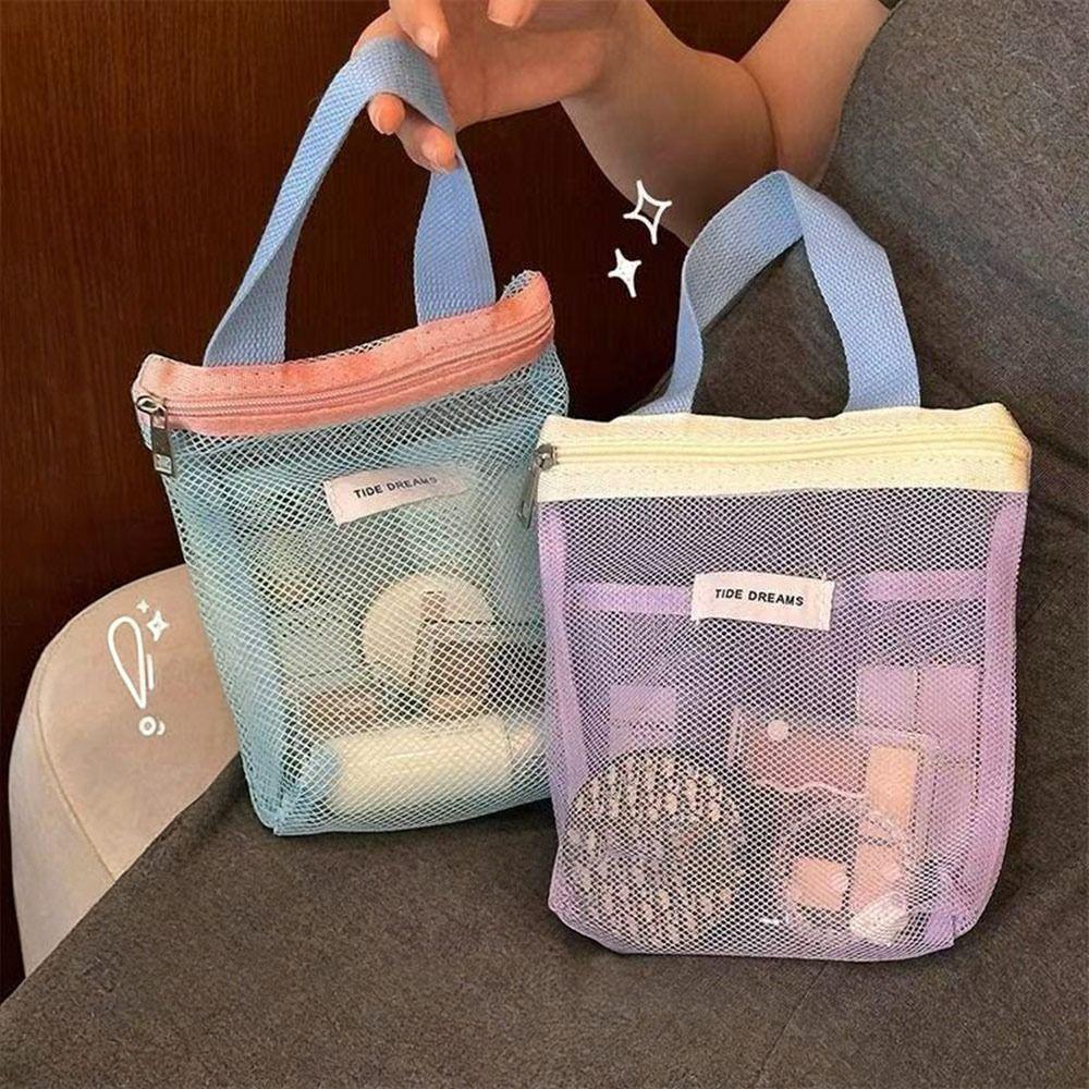 Large Capacity Handbags Transparent Makeup Bag Gifts Beach Bag