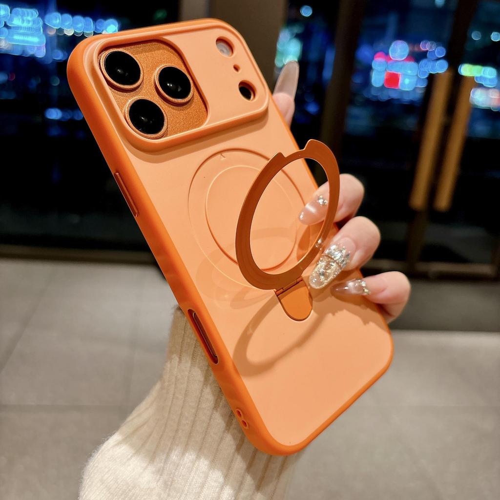 iPhone 17 Pro Max Case with Stand: Apple 16 Bracket, Summer Protective Case