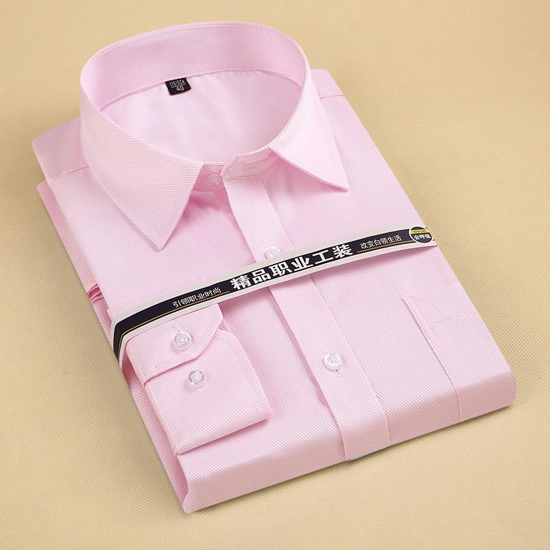 Мужская классическая рубашка с квадратным воротником и длинными рукавами. Размер: S - 8xl