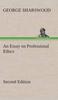 Книга An Essay On Professional Ethics Second Edition