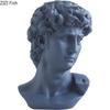 Resin Retro Home Decor David Portraits Bust Figurines Mini Gypsum Desk Decoration Crafts Sculpture Sketch Practice Gift