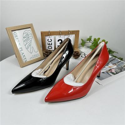 Модная женская обувь 2025 Весенние туфли-лодочки Высокие каблуки Острый носок На все случаи жизни Новейшие сандалии Женские шипы Тонкие брендовые Стройнящие Новые африканские Fa