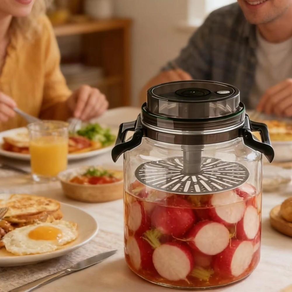 Large Capacity Airtight Storage Pitcher Food Grade Hermetic Food Box Fermentation Jar Fermentation