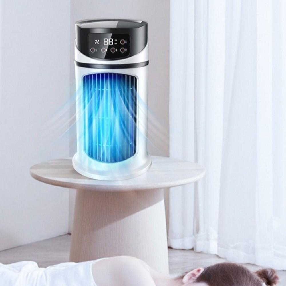 6-Speed Air Cooling Fan 6-Hour Timer Cold Air Conditioner Fan Useful Air Cooler Home Use