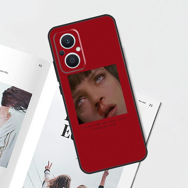 Чехол для телефона OPPO Find X5 X6 X8 X9 Pro OPPO Reno 8T 7 8 Lite 13F 14F 11F 12 F 10 13 14 Pro с постером фильма КРИМИНАЛЬНОЕ ЧТИВО