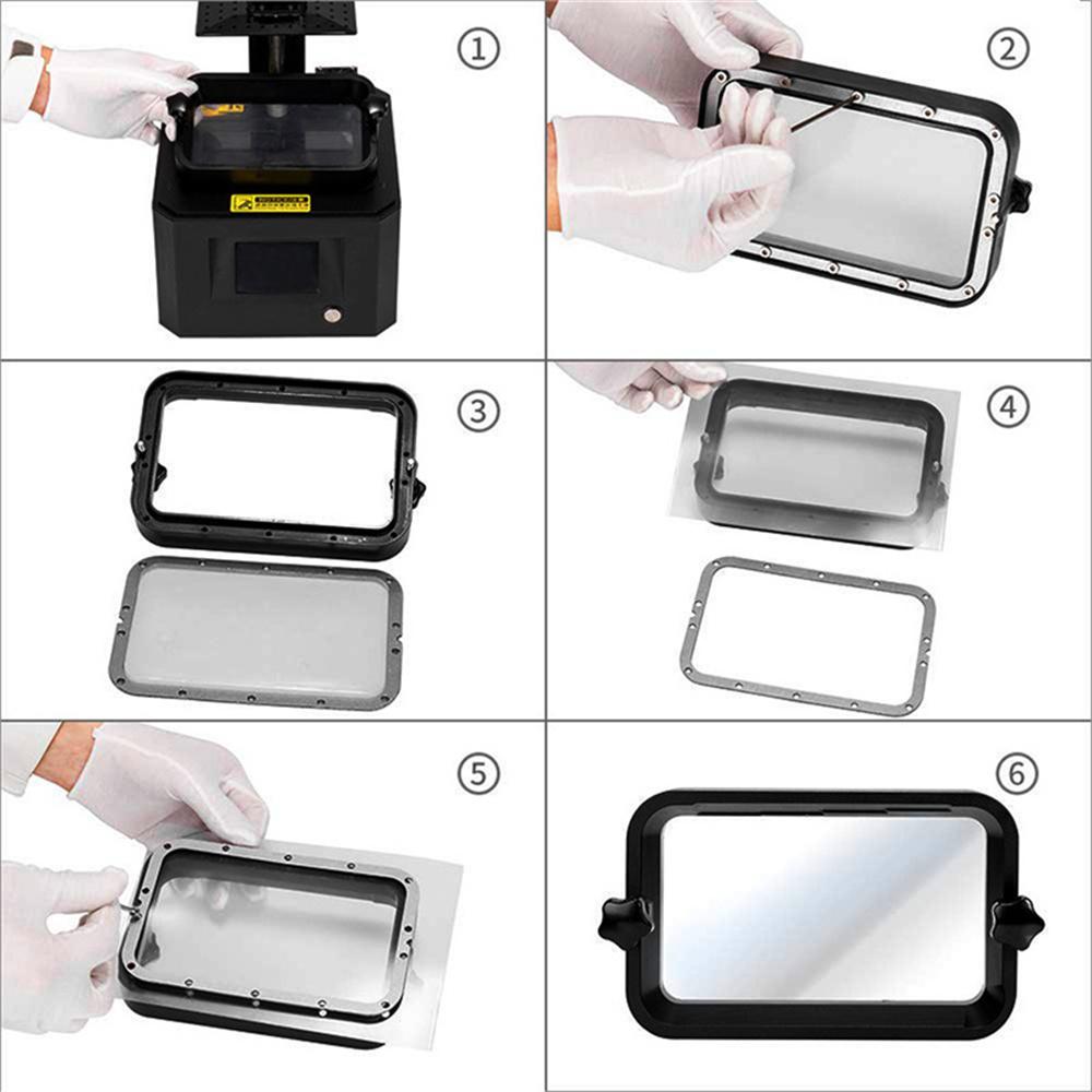 2 шт. FEP пленка для отделения 20 см x 28 см x 0,15 мм для смоляного 3D-принтера SLA/DLP