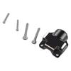 RC Front Axle Cover Fit for SCX30 1Celsius30 RC Crawler Car Upgrades Parts Brass 4g Electrophoretic Black Coating