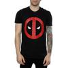 Marvel Mens Deadpool Cracked Logo T-Shirt