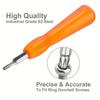 Screwdriver For Ring Doorbell, T6 T15 Bit Screwdriver For Ring Video Doorbell,Doorbell Pro And Elite Battery Change, Wifi Password Reset Access