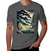 Ukiyo e style Landscape T-Shirt funny t shirts dark humor t shirt man luxury funny t shirts man T-Shirt