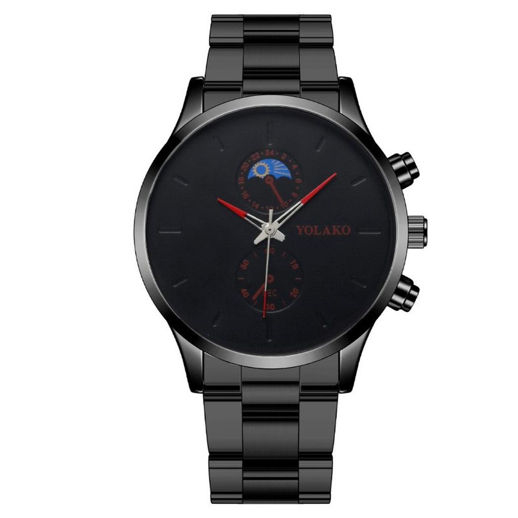 Men's Waterproof Luminous Running Alarm Clock Watch