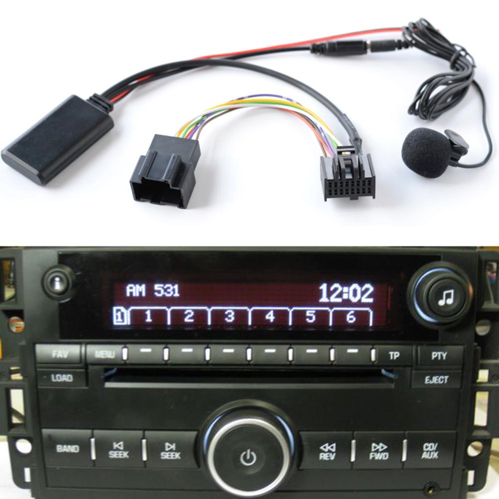 1pcs Audio Receiver BT-compatible 5.0 Version Music Handfree Phone Mp3 Aux in Adaptor Cable Module for Saab 9-3 9-5 Replacement