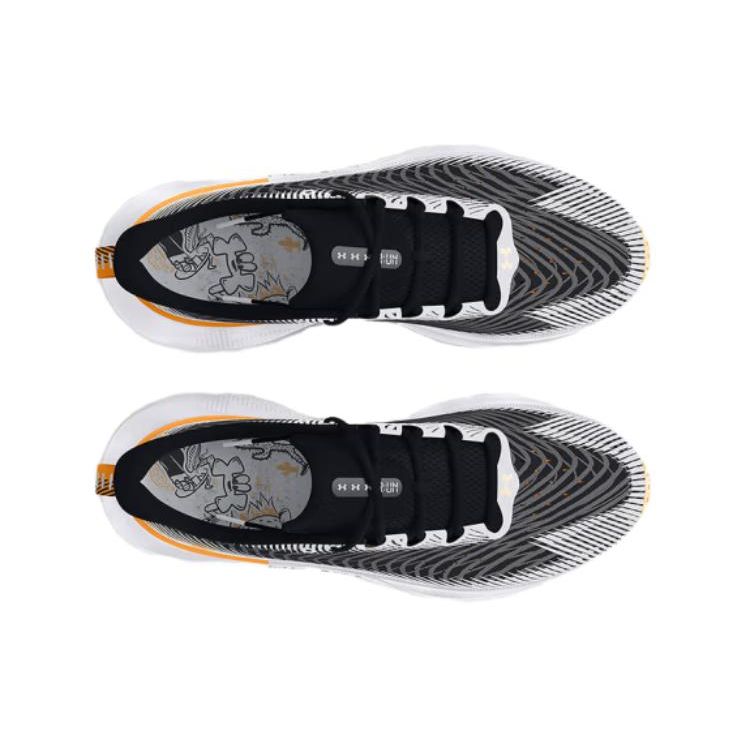 Under Armour HOVR Infinite Pro We Run Men Sneakers White Black Castlerock 3027970-001