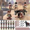 Cowboy Horse Weapon Guns Accessories Minifigures Parts Building Bricks Bricks Toys