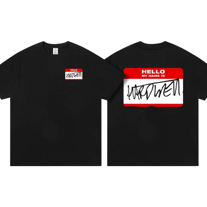 Топ DJ Electronic Music 100% хлопок футболка с коротким рукавом для мужчин свободная повседневная футболка летняя одежда для поклонников HARDWELL женские топы Y2k