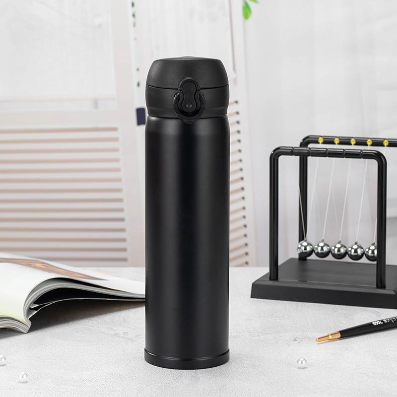 Креативная чашка-непроливайка из нержавеющей стали 304, чашка-термос, двухслойная, для автомобиля, бизнес-подарок, изоляционная чашка для воды