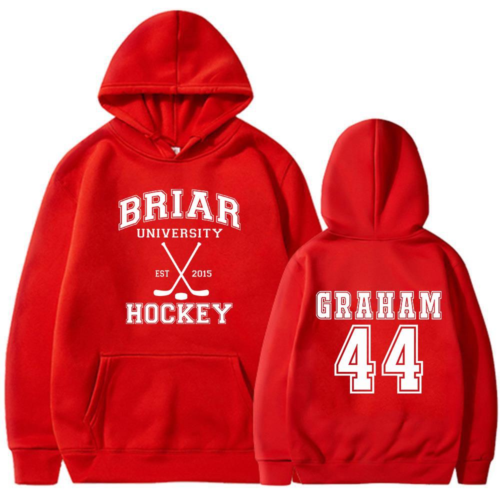 Fashion Hip-hop Graham 44 Printing Hoodie Loose Street Pullover Autumn Casual Clothes Men Women Tops Vintage Sweatshirts