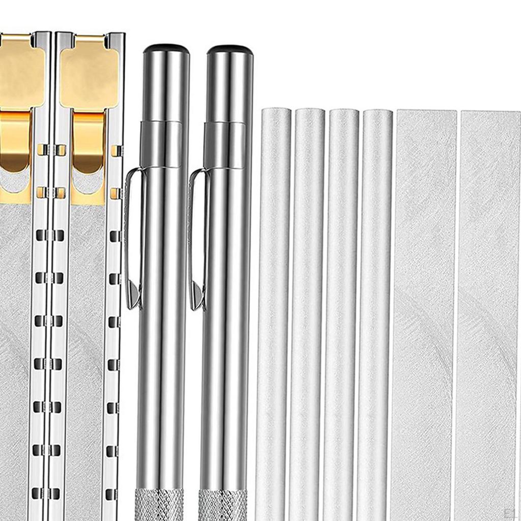 4Pcs Soapstone Holder,Welding Tools Making 8Pcs Pencil Refills Markers for Removable