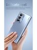 Совместимый чехол для Samsung Z Fold7/6 с отсеком для стилуса на двойном шарнире, пленкой-оболочкой для стилуса, полным покрытием и защитой от падений.