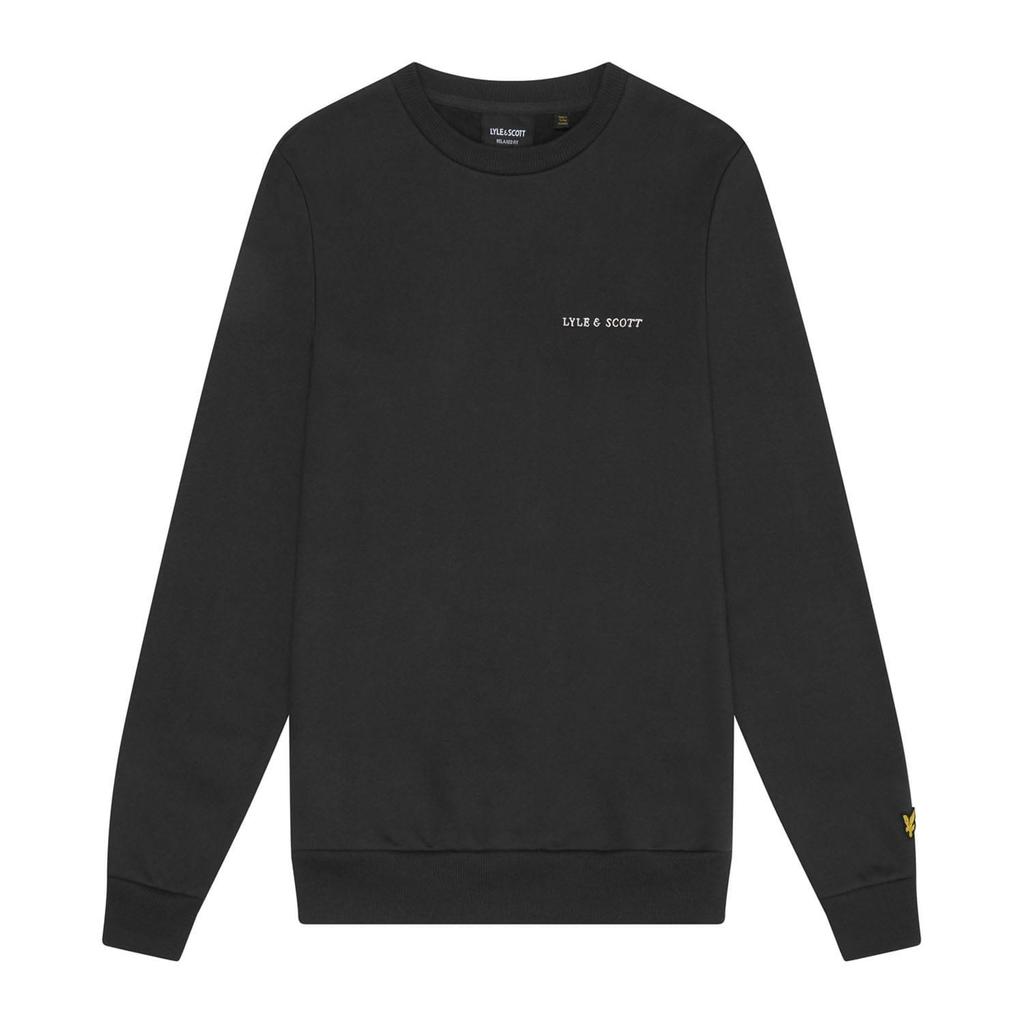 Lyle & Scott Mens Embroidered Crew Neck Sweatshirt