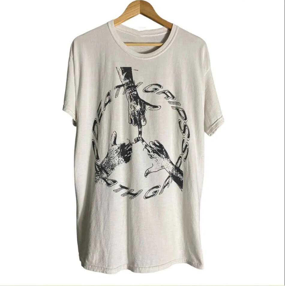 Death Grips Tour Album Gift White Cotton T-Shirt All Size S-5XL DS102 Unisex T-Shirt