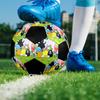Barbapapa Theme Size 5 Soccer Ball, Suitable for Both Indoor and Outdoor Matches, a Gift Suitable for Everyone.