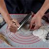 Metal Stainless Steel Rolling Pin Durable Pie Fondant Cake Kitchen Accessories