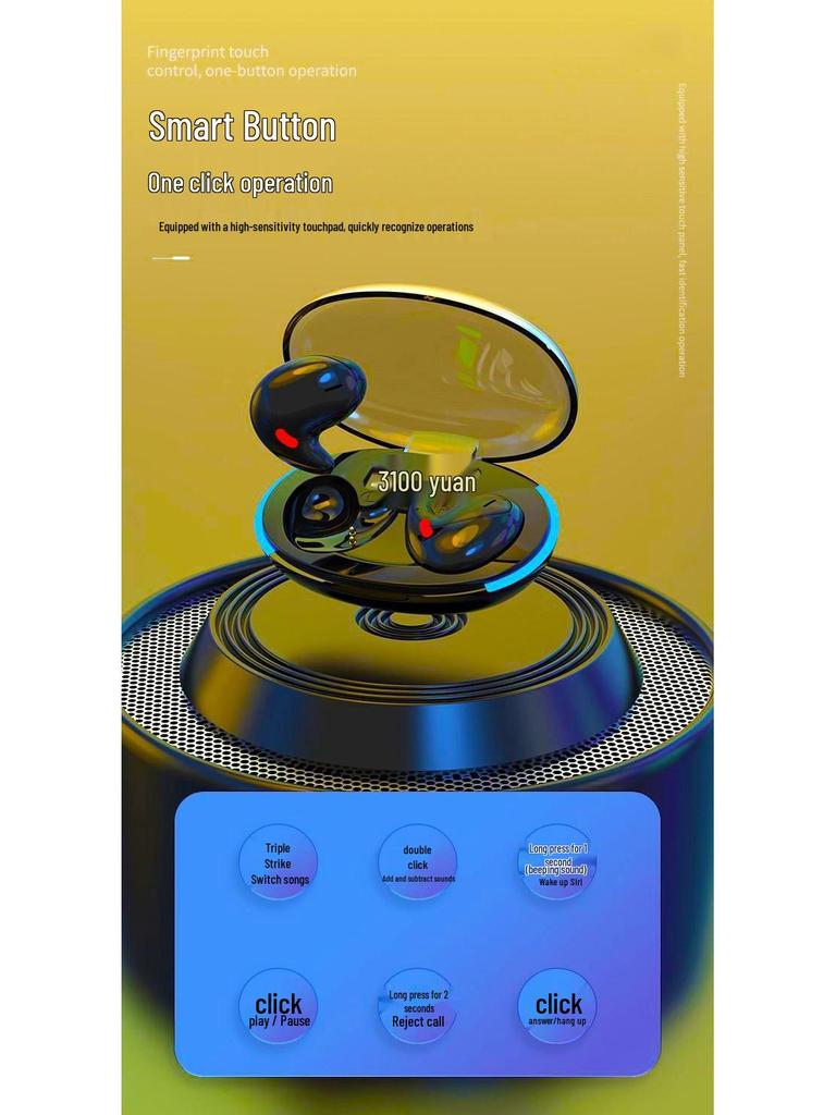 2025 Berlin Boombox Mini Wireless Bluetooth Earbuds: Long Battery Life & Comfortable Fit