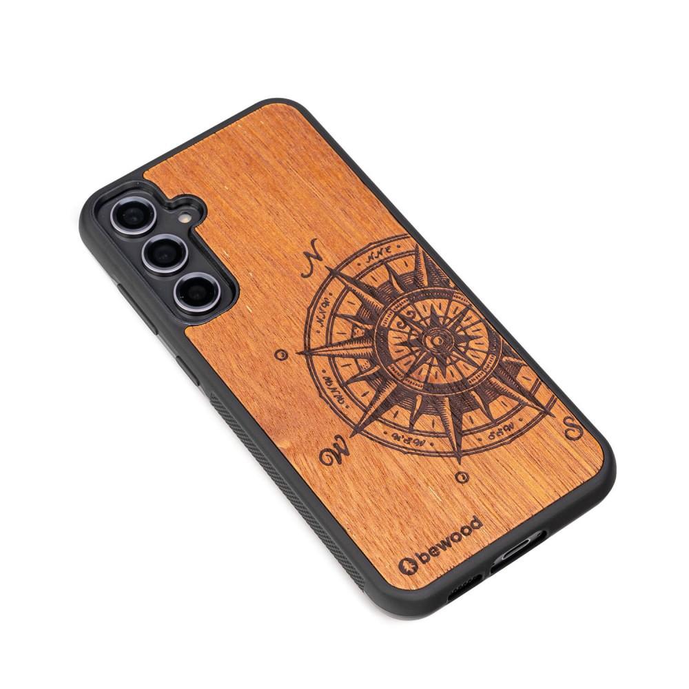 Bewood Wooden Case for Samsung Galaxy S23 FE traveler merbau