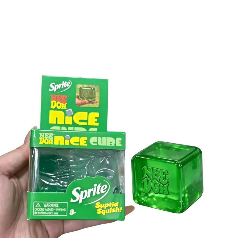 Новый Needoh Nice Cube Сенсорный Снятие Стресса Игрушка-Фиджет для Тревожности и Концентрации Настольный Сенсорный Куб для Взрослых и Детей