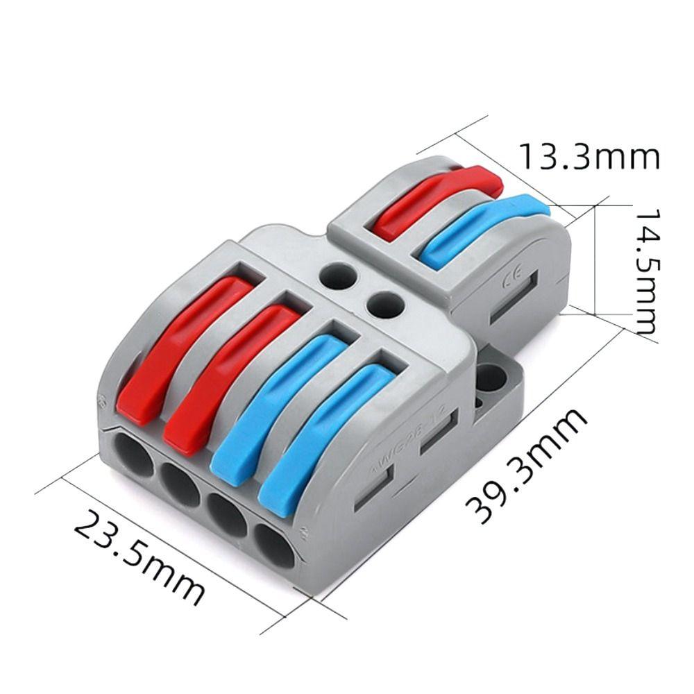Мини-быстрая клеммная колодка Универсальные компактные клеммные колодки с быстрым разъемом Электрические