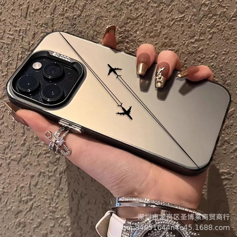 Аэрофотография подходит для Apple 15 цвет серебристый iPhone14Pro креативный 11promax матовый 16 защитный чехол 17