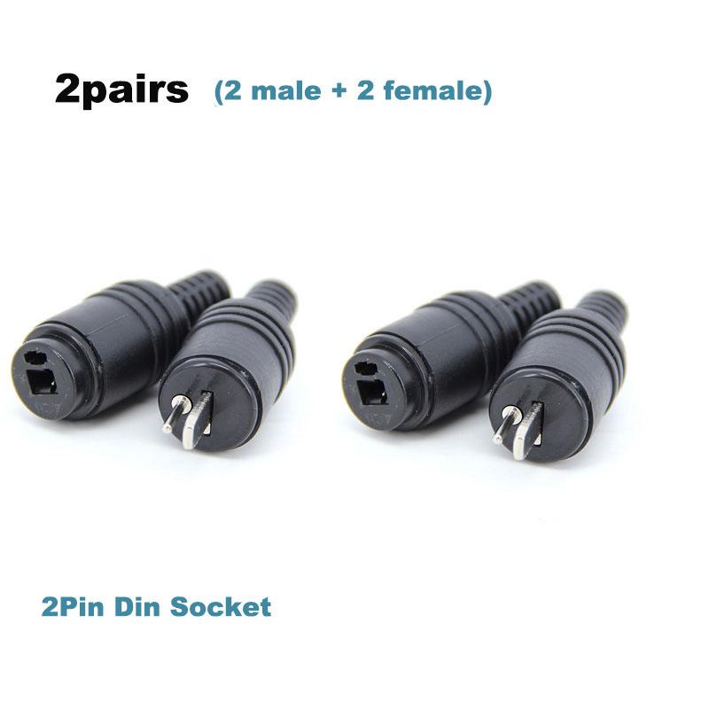 2-контактный разъем Din для динамика и HiFi-разъема, разъем для сигнала питания, винтовые клеммы, разъем для аудиокабеля, лампа