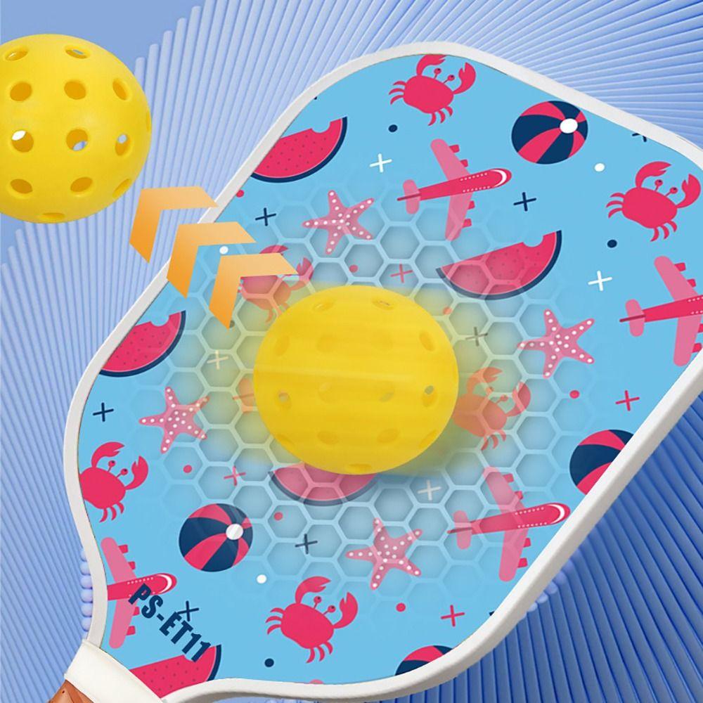 Honeycomb Core Kid Racquet Set Lightweight Squash New Pickleball Paddle  Gifts for Children